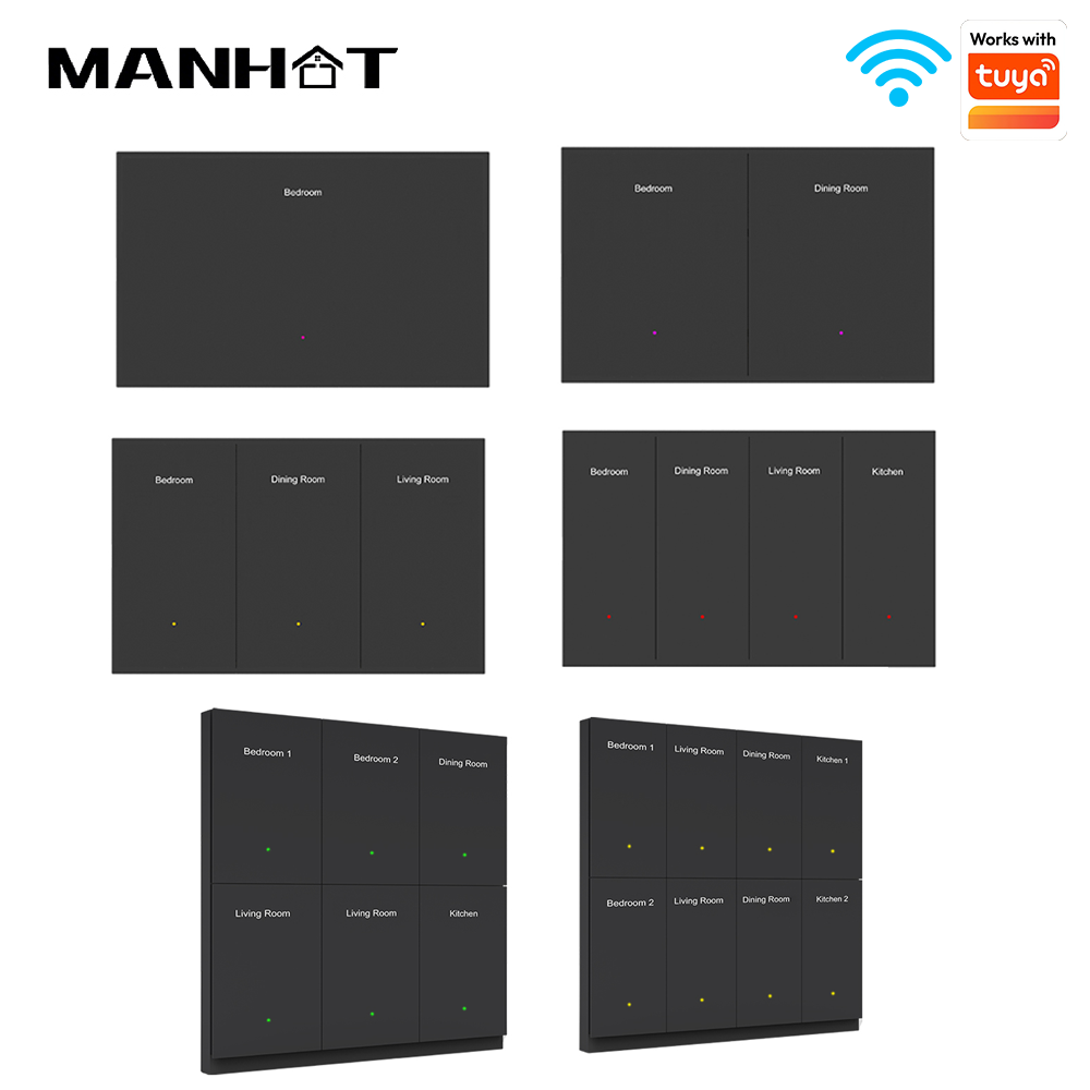 Smart Light Switch Wifi - Manhot WIFI Akıllı Kendin Yap (DIY)