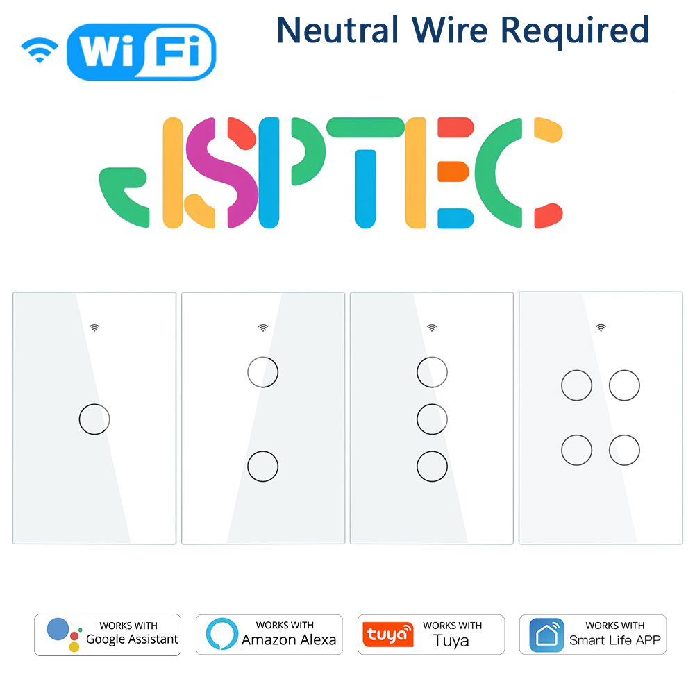 Smart Light Switch Wifi - Tuya ABD WiFi + Bluetooth Akıllı