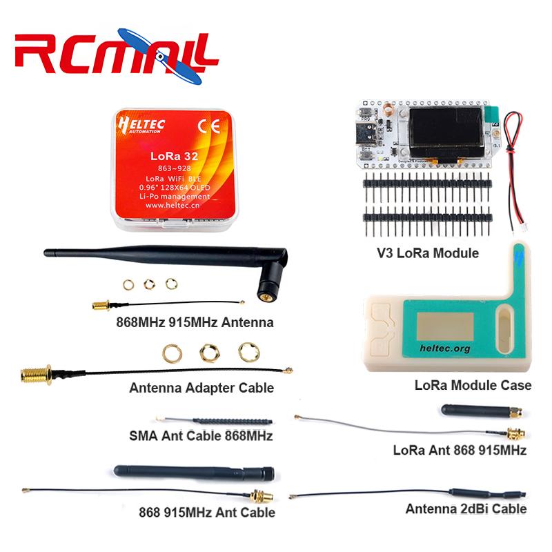 Microcontroller Kit - 868MHz/915MHz LoRa Anten Kiti, 5dBi SMA