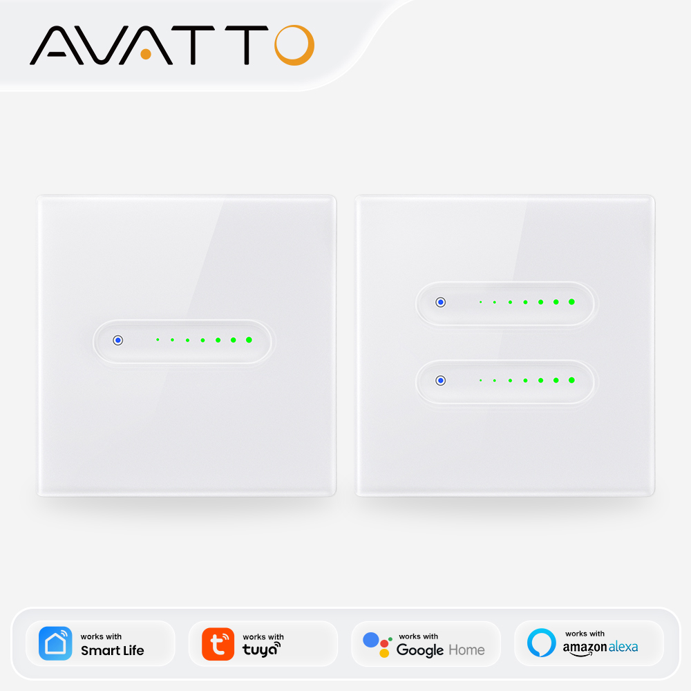 Smart Light Switch Wifi - AVATTO WiFi 1/2 Gang Akıllı Dimmer