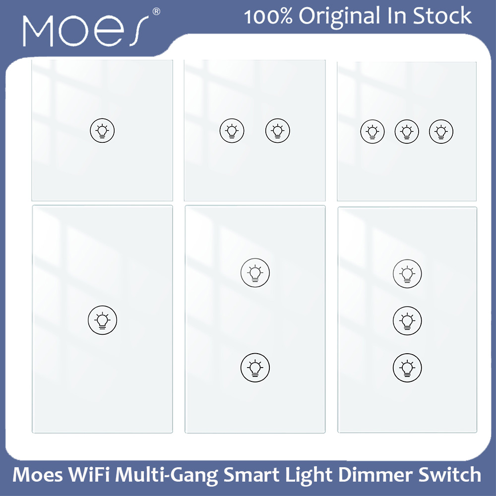 Smart Light Switch Wifi - Moes Tuya Çoklu Gruplu Akıllı Işık