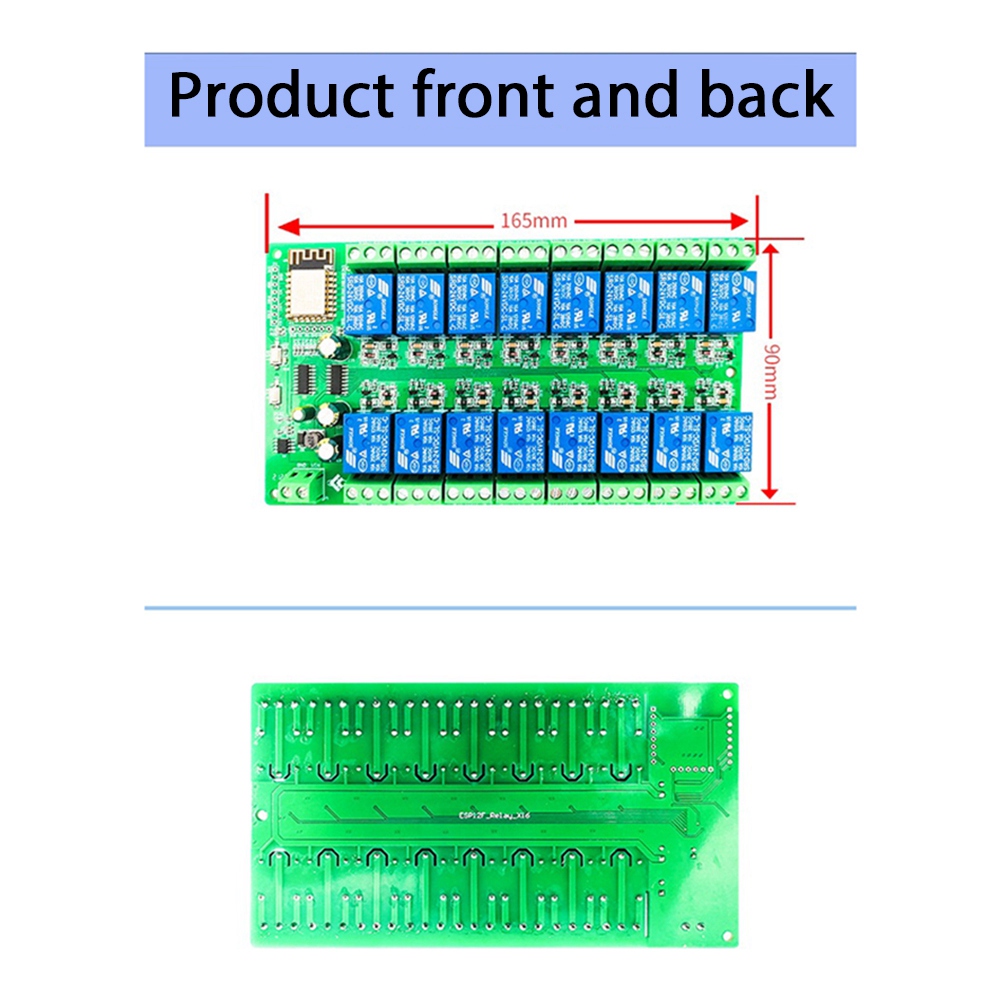Esp8266 Relay Module - B14C ESP8266 WIFI 16 Kanal Röle