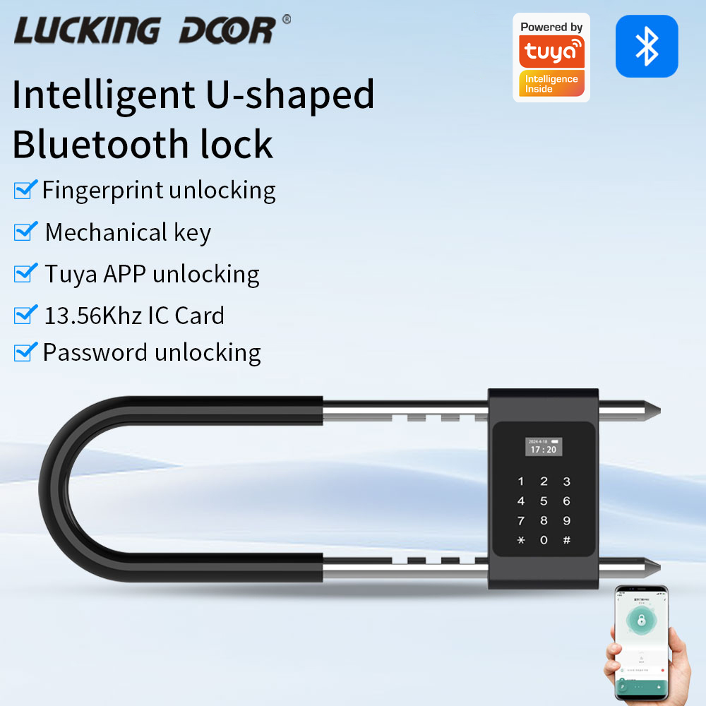 Smart Door Lock Wifi - Elektronik Biyometrik Parmak İzi Kilidi Desteği