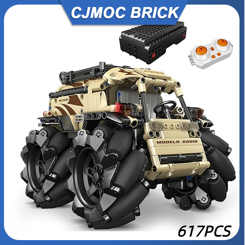 Stem Robotics Kit - Kalıp kral 20016 teknik arazi araç