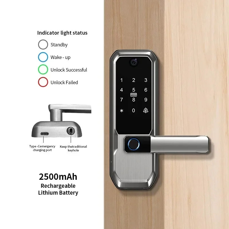Tuya WiFi Akıllı Kapı Kilidi,  - Smart Door Lock Wifi incelemesi ve fiyatı