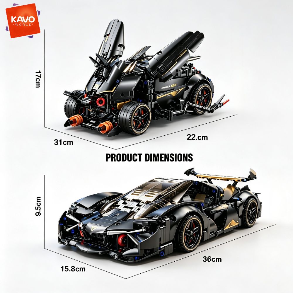 KAVOWORLD 1248 parçadan oluşan - Stem Robotics Kit incelemesi ve fiyatı