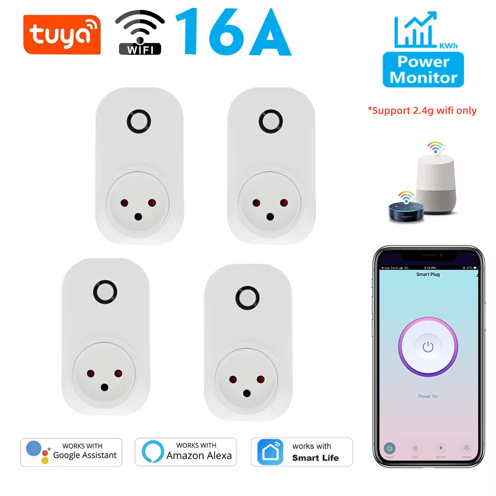 Tuya Akıllı Soket İsrail Fiş 1 - Smart Light Switch Wifi incelemesi ve fiyatı