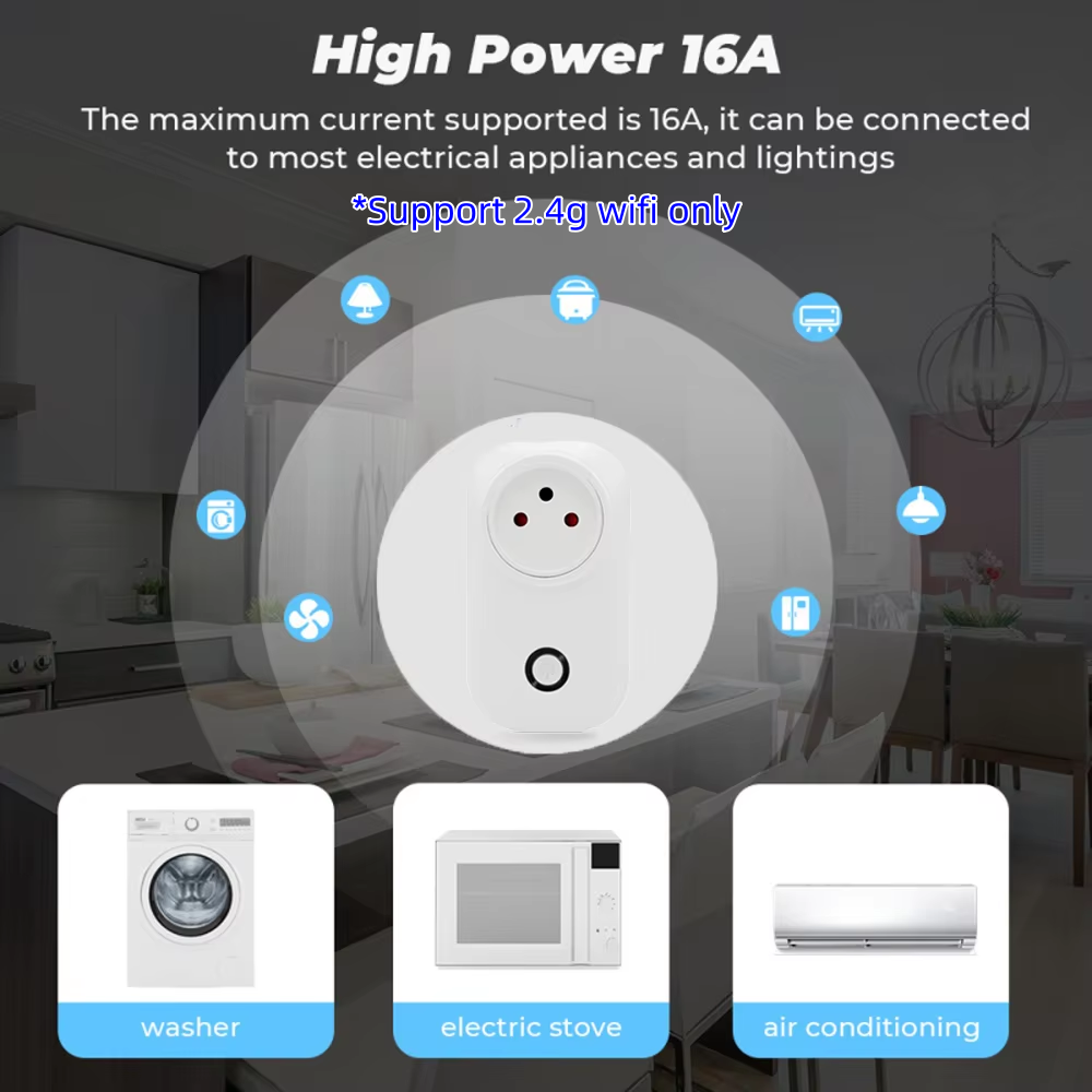 Tuya Akıllı Soket İsrail Fiş 1 - Smart Light Switch Wifi incelemesi ve fiyatı