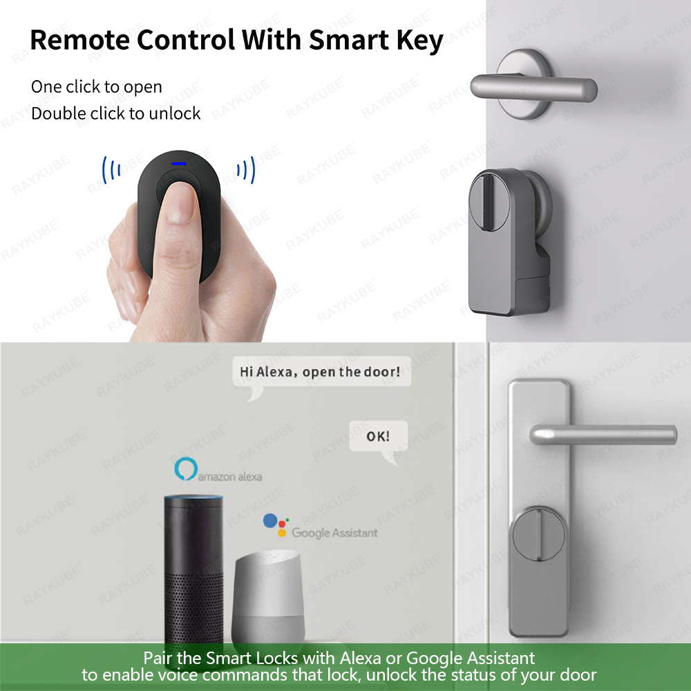 RAYKUBE A1 Pro Tuya BEL Akıllı - Smart Door Lock Wifi incelemesi ve fiyatı