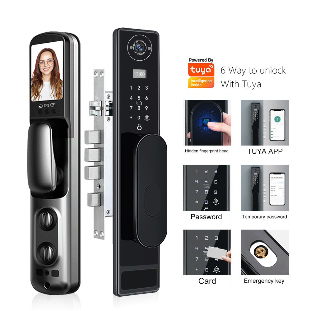 Otomatik TUYA Wifi Kedi Gözü P - Smart Door Lock Wifi incelemesi ve fiyatı