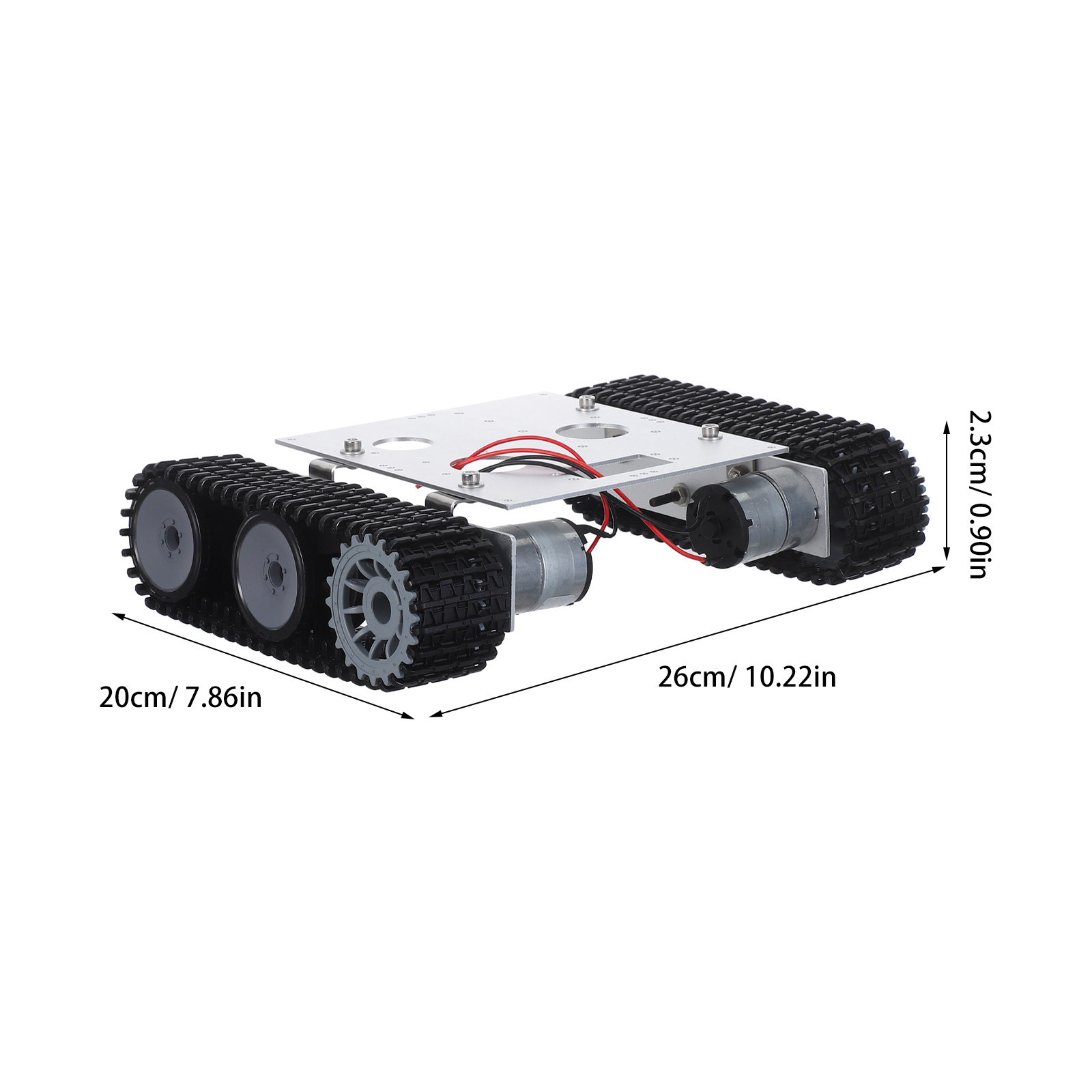Metal Robot Tank Şasi Seti - 1 - Stem Robotics Kit incelemesi ve fiyatı