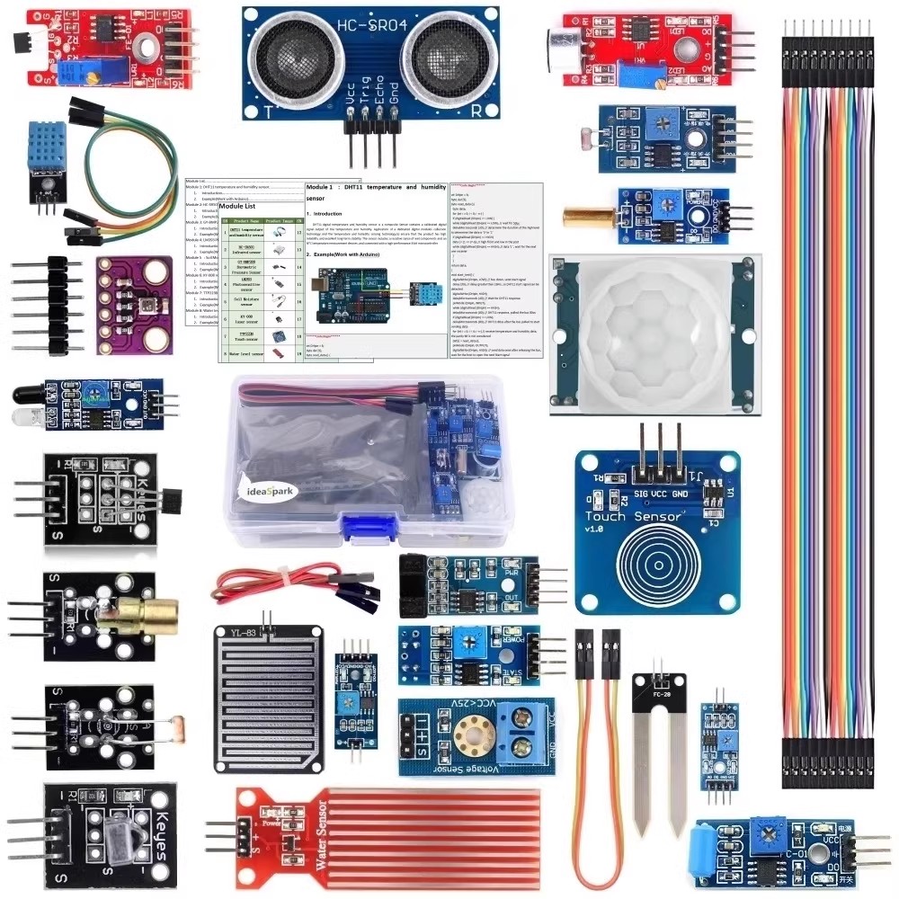 Robot öğrenme için 22 in 1 sen - Esp32 Smart Home Kit incelemesi ve fiyatı