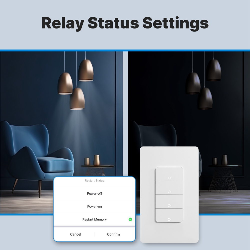 THIVN-Matter Wifi Akıllı Duvar - Smart Light Switch Wifi incelemesi ve fiyatı