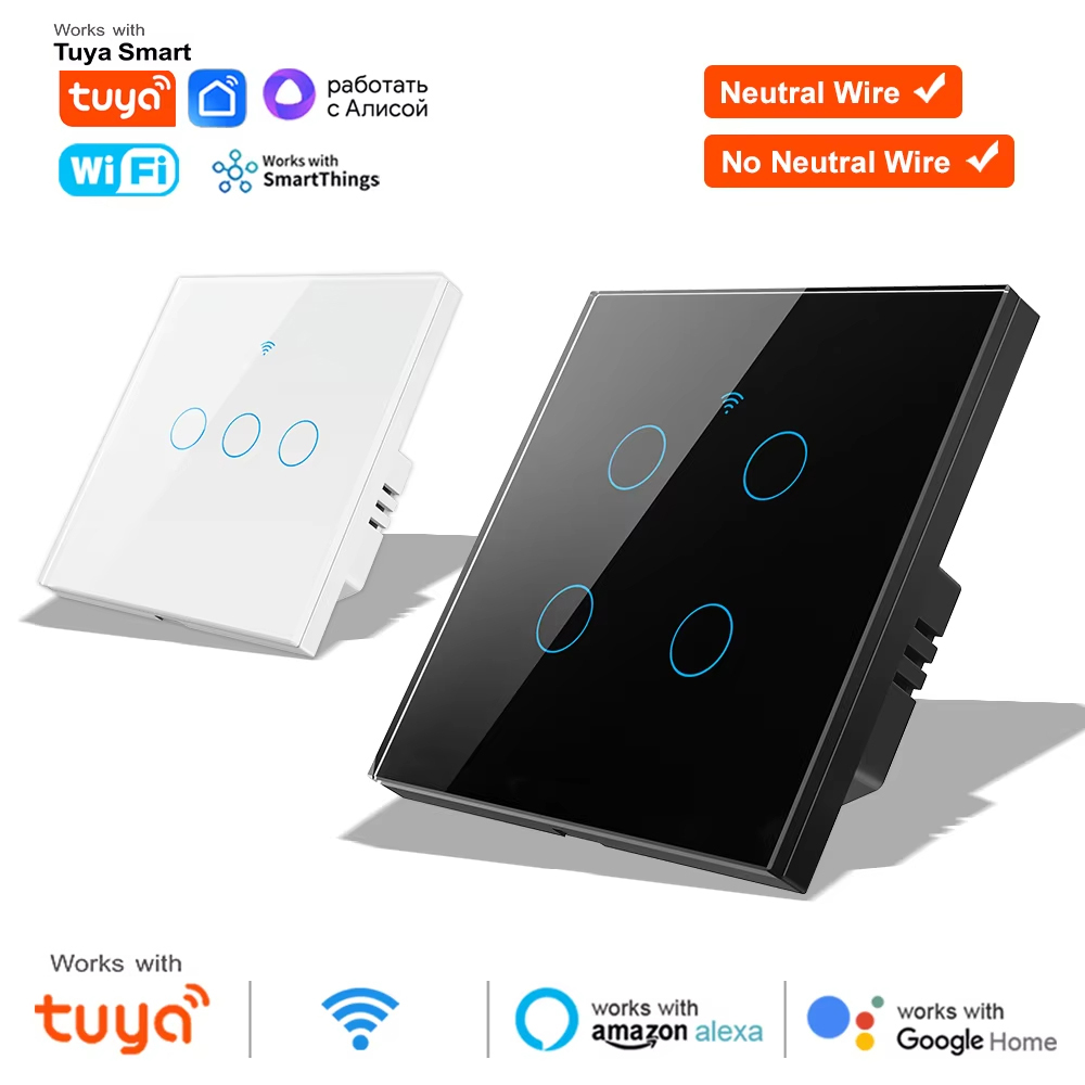 1 2 3 4 Gang WiFi RF 433mhz Do - Smart Light Switch Wifi incelemesi ve fiyatı