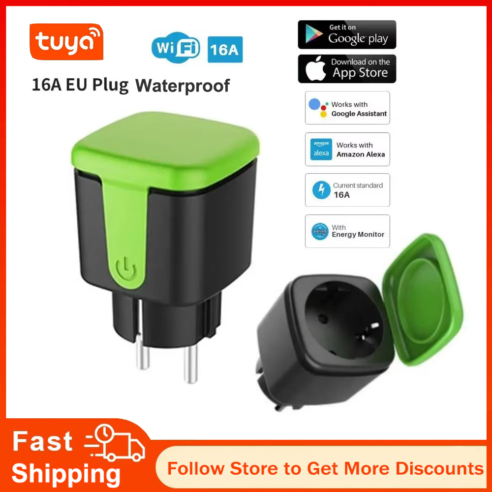 Tuya EU 16A WiFi Akıllı Su Geç - Wifi Smart Plug incelemesi ve fiyatı