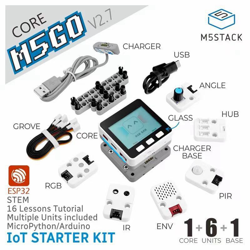 M5GO IoT Kiti V2.7 IoT Başlang - Iot Kit Beginner incelemesi ve fiyatı