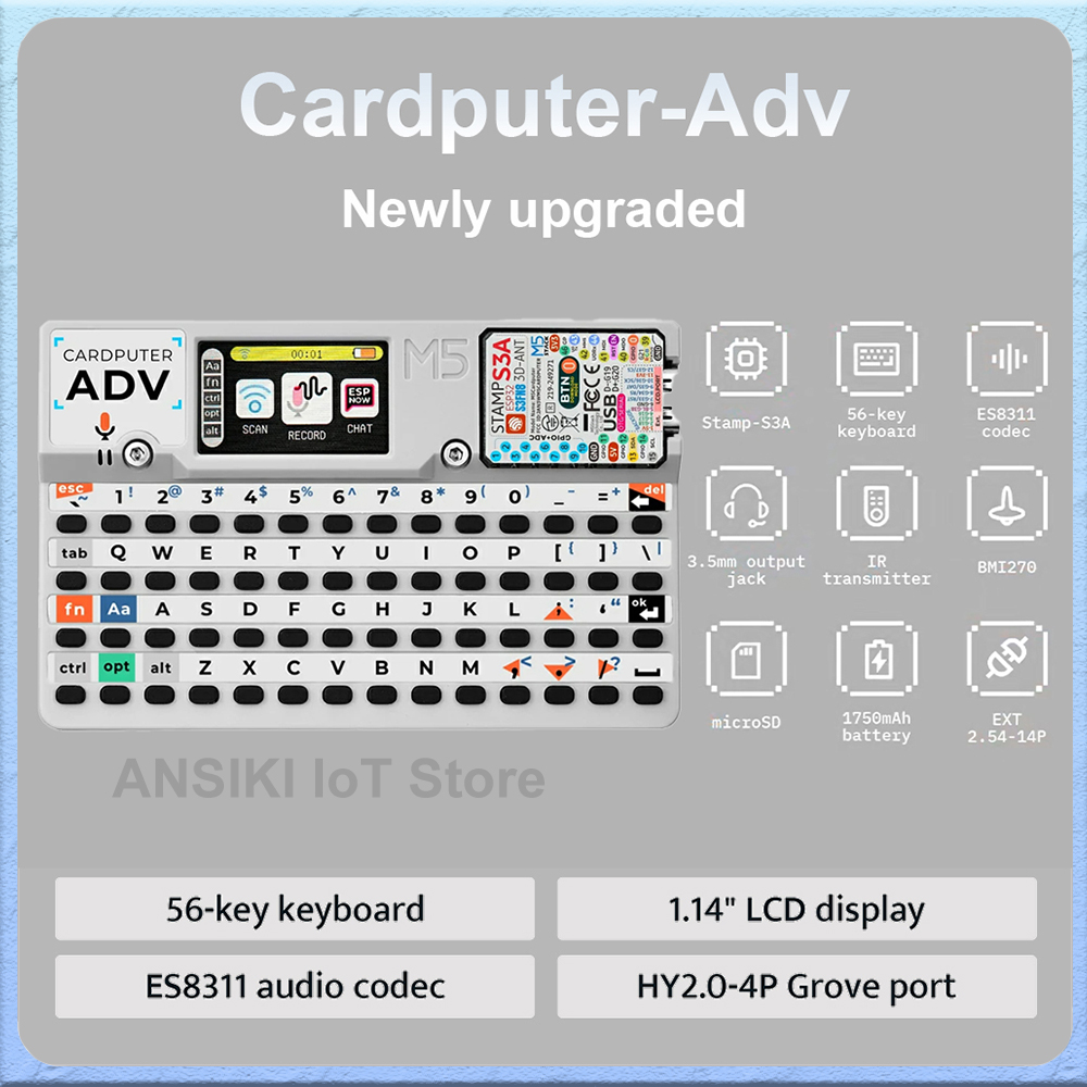 M5Stack Cardputer-Adv Programl - Electronics Project Kit incelemesi ve fiyatı