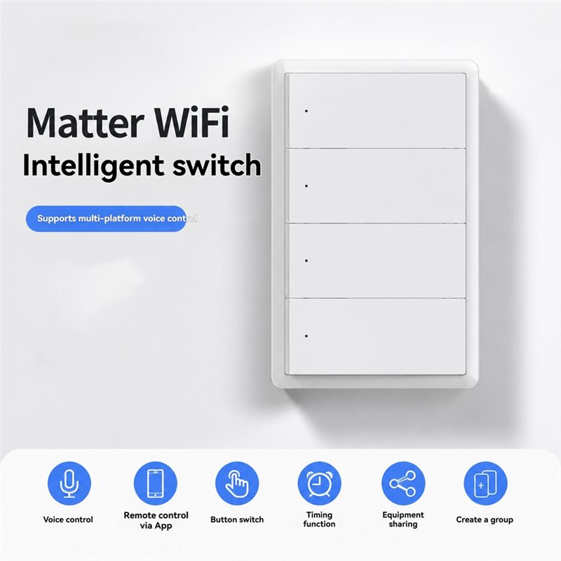 DTA4 – Akıllı Işık Anahtarı iç - Smart Light Switch Wifi incelemesi ve fiyatı