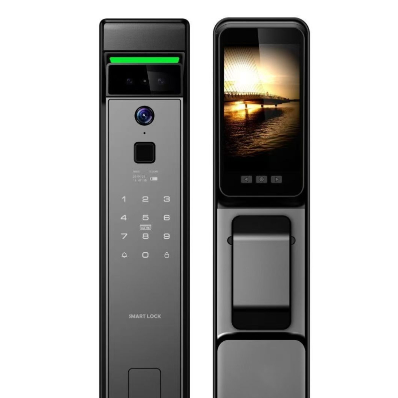 3D Yüz Tanıma Parmak İzi Kilid - Smart Door Lock Wifi incelemesi ve fiyatı