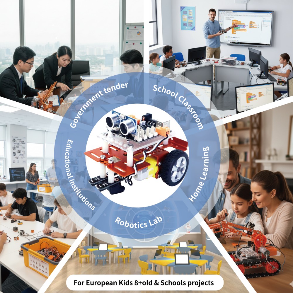 WEEEMAKE Senior Robotik Kiti M - Stem Robotics Kit incelemesi ve fiyatı