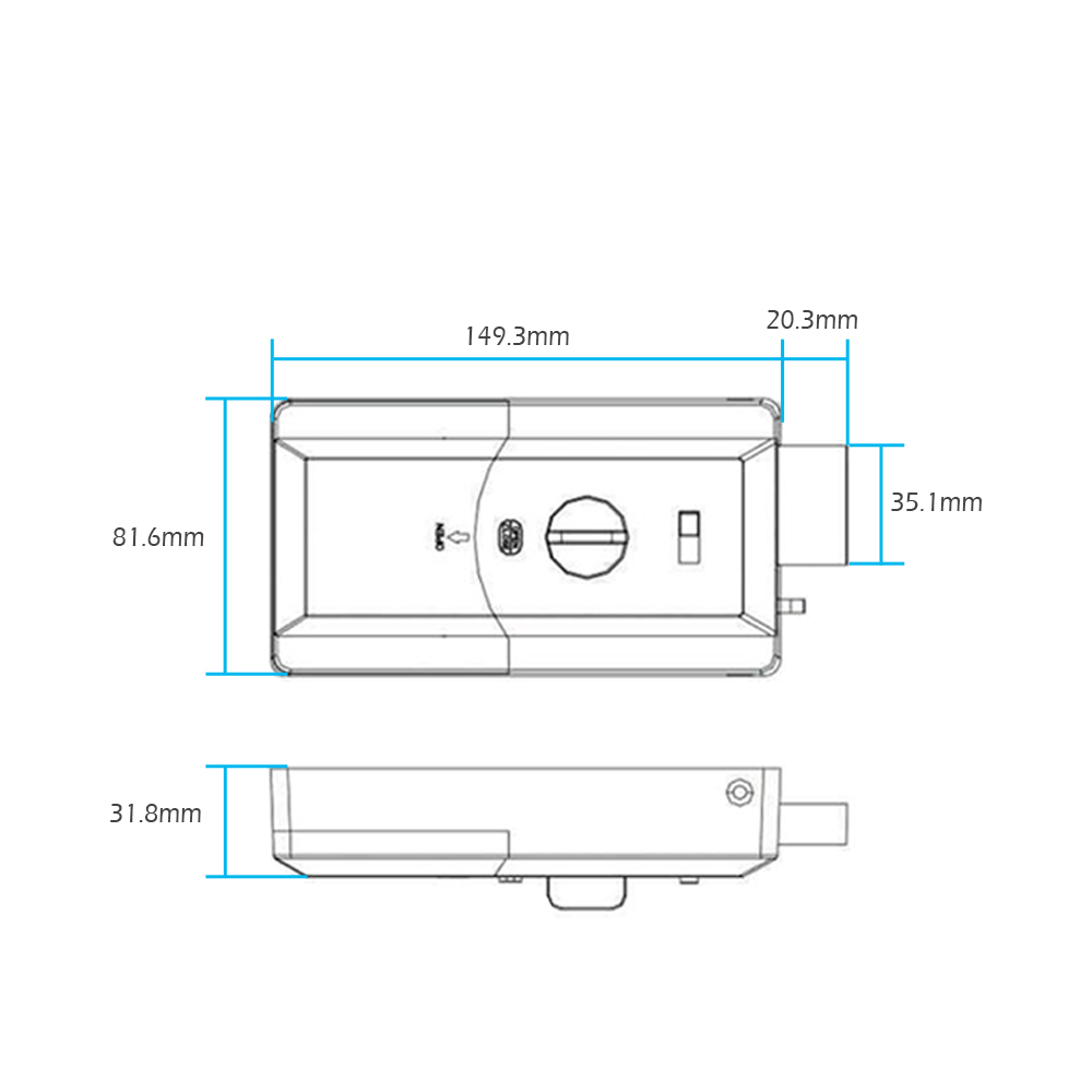 Su geçirmez akıllı kapı jant k - Smart Door Lock Wifi incelemesi ve fiyatı