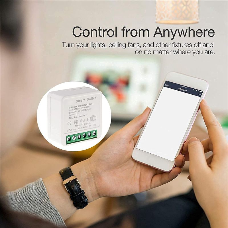 10X Mini Akıllı Wi-Fi Röle Ana - Smart Light Switch Wifi incelemesi ve fiyatı