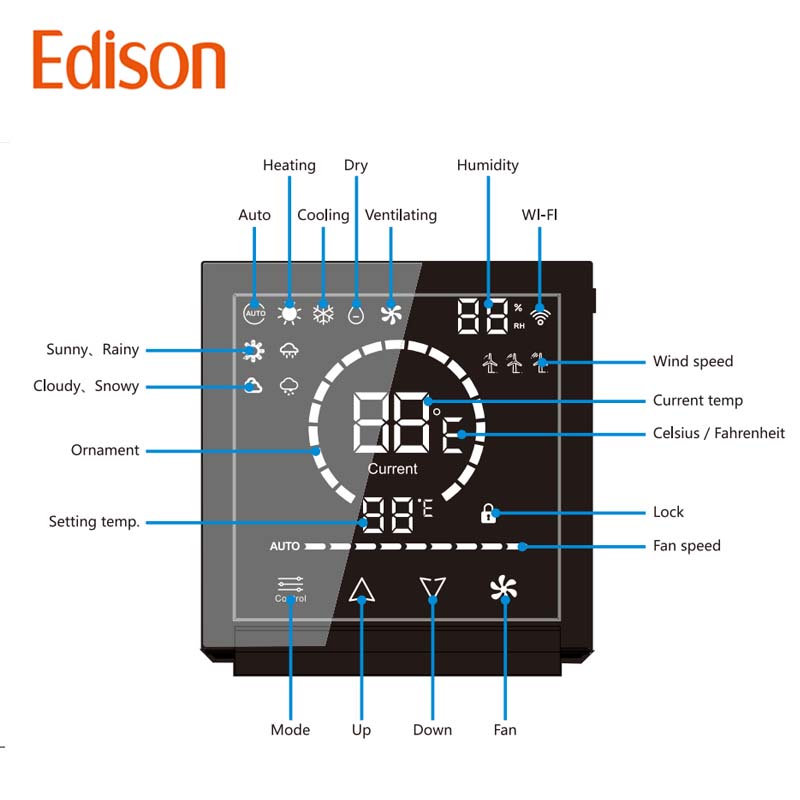 Esnek PVC Akıllı Klima Kontrol - Wifi Thermostat incelemesi ve fiyatı